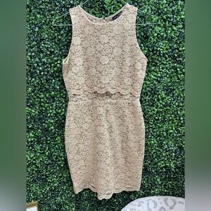 As u Wish Gold Sequin Dress